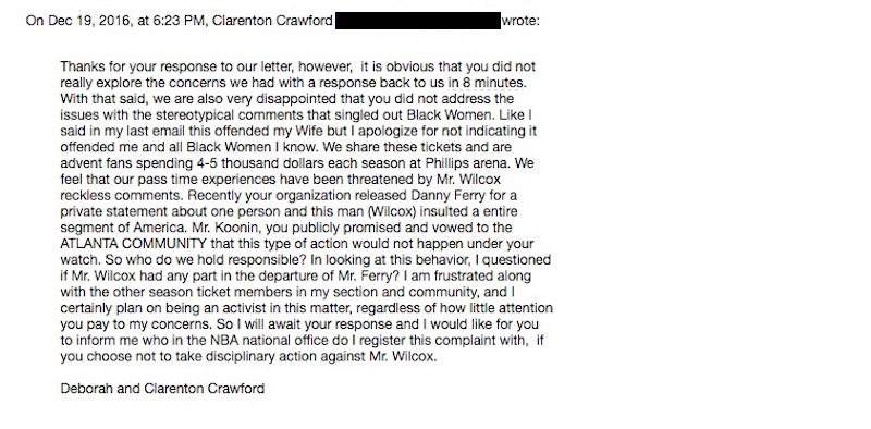 Illustration for article titled Atlanta Hawks GM Makes Joke About Angry Black Women At Fan Event